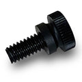 1/2" x 1/4"-20 Black Nylon Thumbscrews (5 Pack)